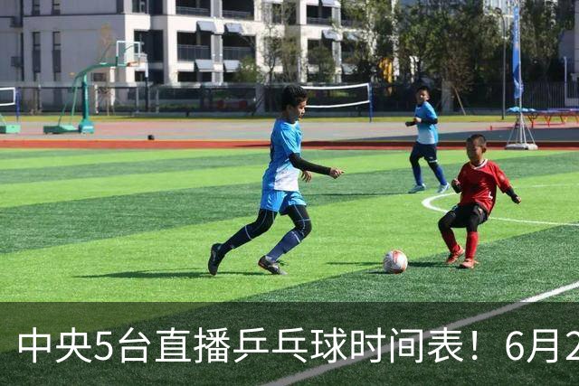 中央5台直播乒乓球时间表！6月27日WTT美国大满贯赛程表！国乒赛程